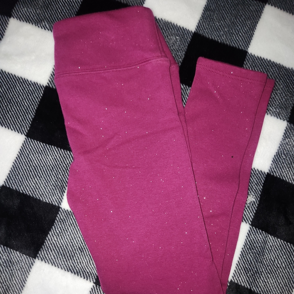 Girls Glitter Leggings
